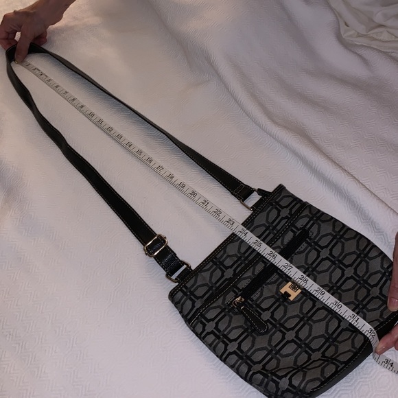 Black & Gray Patterned Crossbody - Picture 12 of 14